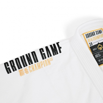Ground Game BJJ GI Champion 3.0 White