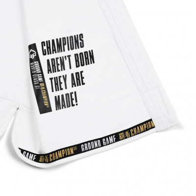 Ground Game BJJ GI Champion 3.0 White