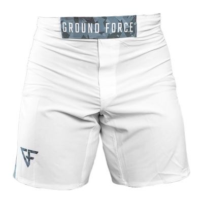 Ground Force Camo Shorts Weiß-Grau