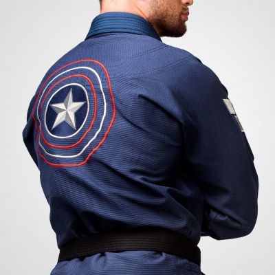 Hayabusa Captain America Gi Azul Marino