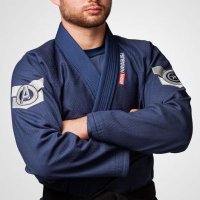 Hayabusa Captain America Gi Navy Blu