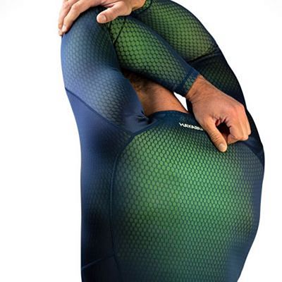 Hayabusa Fusion Rashguard Bleu-Vert