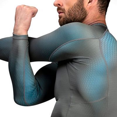 Hayabusa Fusion Rashguard Cinza-Celeste