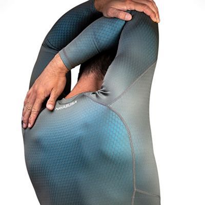 Hayabusa Fusion Rashguard Gris-Bleu Ciel