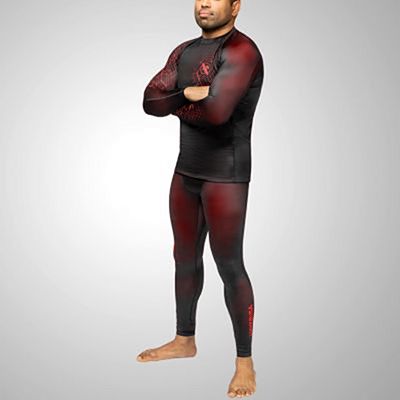 Hayabusa Geo Jiu Jitsu Spats Red