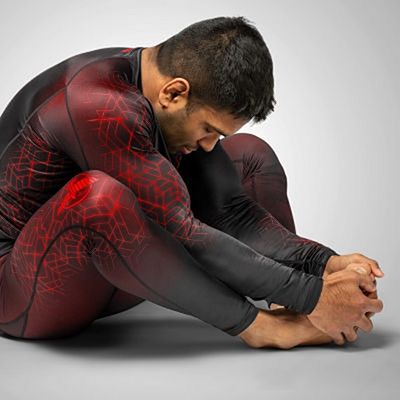 Hayabusa Geo Jiu Jitsu Spats Red
