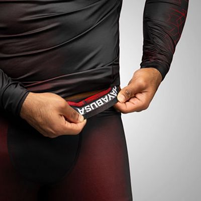 Hayabusa Geo Jiu Jitsu Spats Red