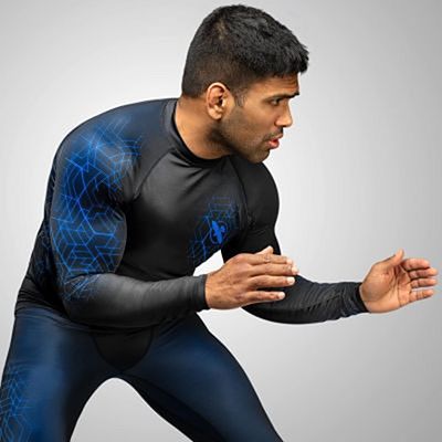 Hayabusa Geo LS Rashguard Blå