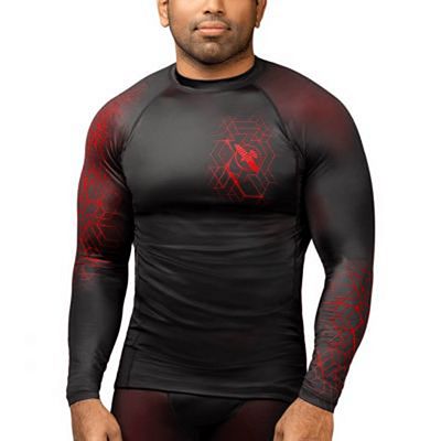 Hayabusa Geo LS Rashguard Rojo