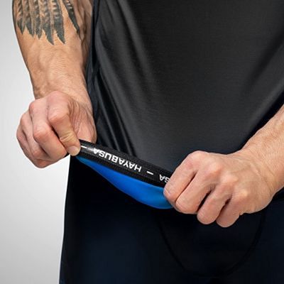 Hayabusa Geo SS Rashguard Blue