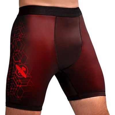 Hayabusa Geo Vale Tudo Shorts Vermelho