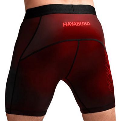 Hayabusa Geo Vale Tudo Shorts Vermelho