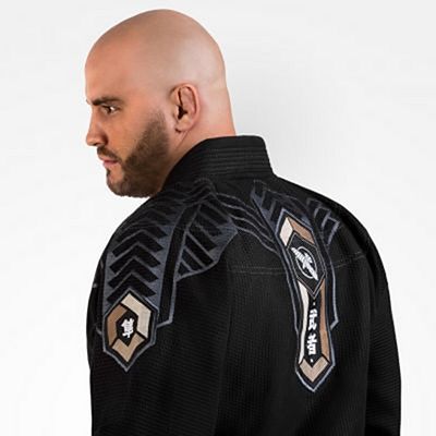 Hayabusa Gold Weave Warrior Jiu Jitsu Gi Nero