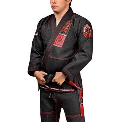 Hayabusa Goorudo 3 Gold Weave Jiu Jitsu Gi Negro