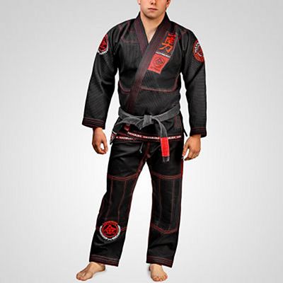 Hayabusa Goorudo 3 Gold Weave Jiu Jitsu Gi Preto