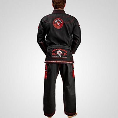 Hayabusa Goorudo 3 Gold Weave Jiu Jitsu Gi Fekete