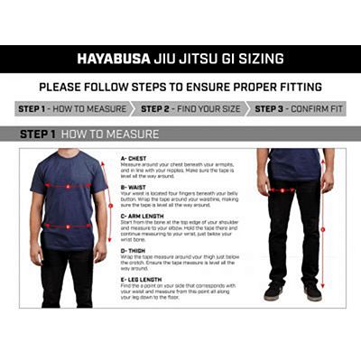 Hayabusa Goorudo 3 Gold Weave Jiu Jitsu Gi Schwarz