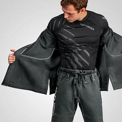 Hayabusa Goorudo 3 Gold Weave Jiu Jitsu Gi Grau