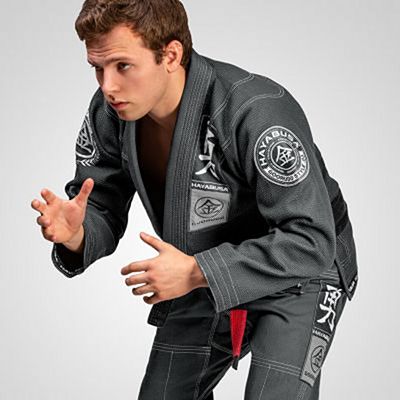 Hayabusa Goorudo 3 Gold Weave Jiu Jitsu Gi Gris