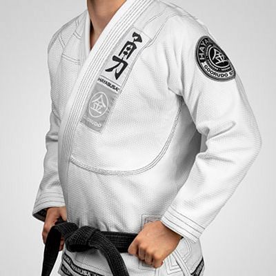 Hayabusa Goorudo 3 Gold Weave Jiu Jitsu Gi Bianco