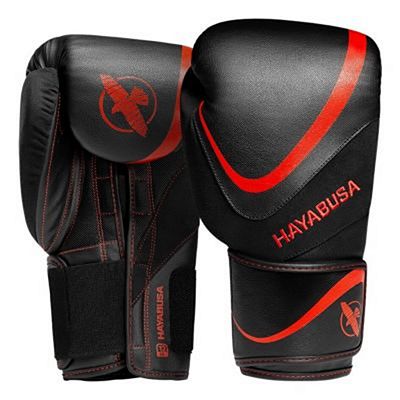 Hayabusa H5 Boxing Gloves Svart-Röd