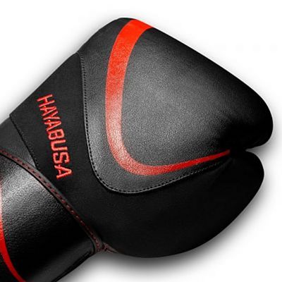 Hayabusa H5 Boxing Gloves Noir-Rouge