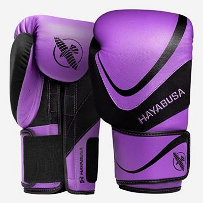 Hayabusa H5 Boxing Gloves Purple-Black