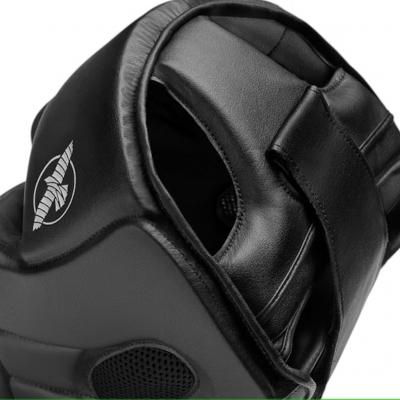 Hayabusa T3 MMA Headgear Nero-Rosso