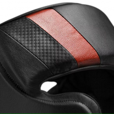 Hayabusa T3 MMA Headgear Nero-Rosso