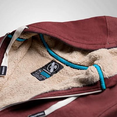 Hayabusa Heavyweight Zip Hoodie Arctic Burgundy Vermelho