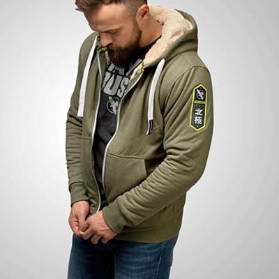 Hayabusa Heavyweight Zip Hoodie Arctic Green