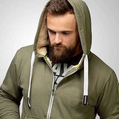 Hayabusa Heavyweight Zip Hoodie Arctic Grön