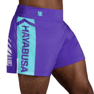 Hayabusa Icon Kickboxing Shorts Morado