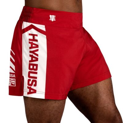 Hayabusa Icon Kickboxing Shorts Red