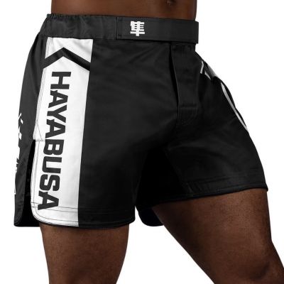 Hayabusa Icon Mid Length Fight Shorts Negro