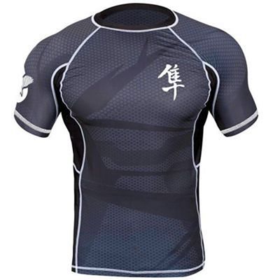 Hayabusa Metaru Rashguard Black-Black