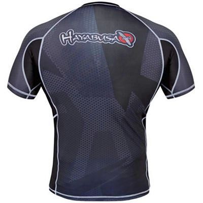 Hayabusa Metaru Rashguard Negro-Negro