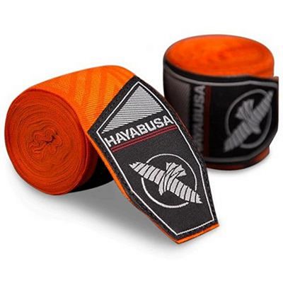 Hayabusa Perfect Stretch Hand Wraps Laranja