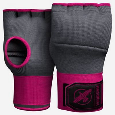 Hayabusa Quick Gel Handwraps Gris-Rose