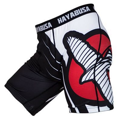 Hayabusa Recast Compression Shorts Schwarz-weiß