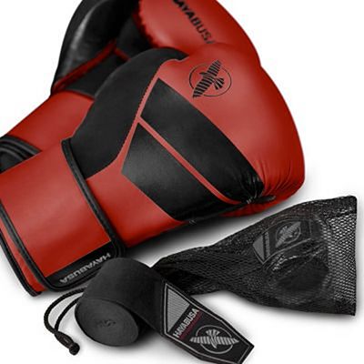 Hayabusa S4 Boxing Gloves Röd