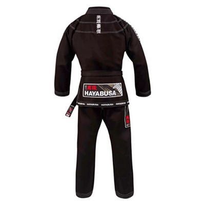 Hayabusa Shinju 3 Pearl Weave Jiu Jitsu Gi Nero-Bianco