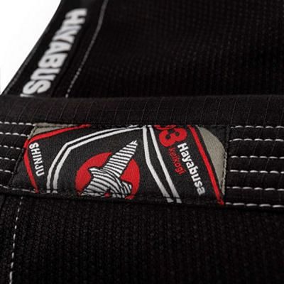 Hayabusa Shinju 3 Pearl Weave Jiu Jitsu Gi Preto-Branco