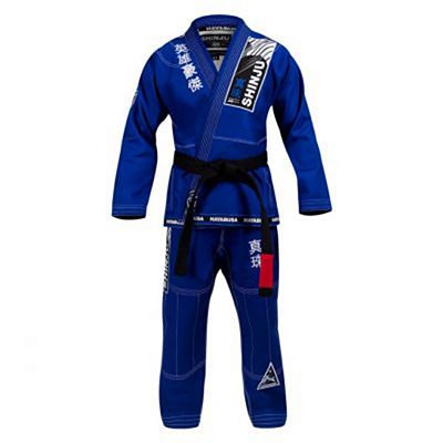 Hayabusa Shinju 3 Pearl Weave Jiu Jitsu Gi Blau