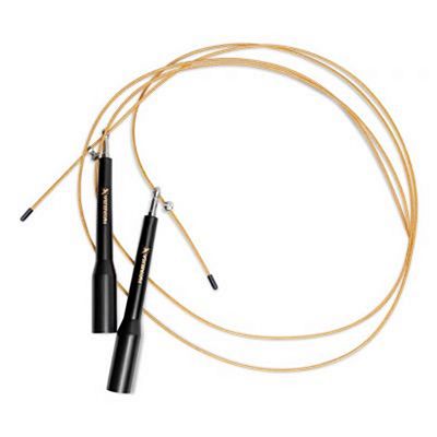 Hayabusa Skipping Rope Negro-Oro