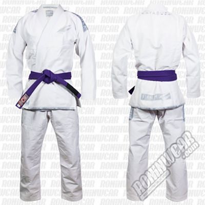 Hayabusa Stealth Pearl Weave Jiu Jitsu Gi Weiß