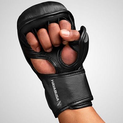 Hayabusa T3 7oz Hybrid Gloves Schwarz