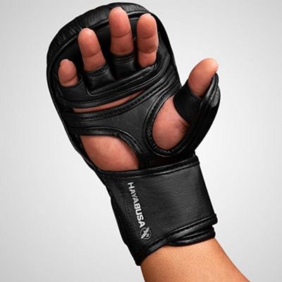 Hayabusa T3 7oz Hybrid Gloves Schwarz