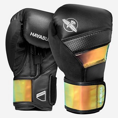 Hayabusa T3 Boxing Gloves Black-Multicolored