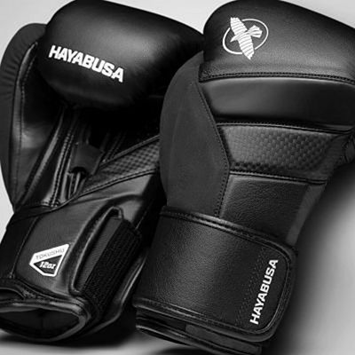 Hayabusa T3 Boxing Gloves Schwarz-Schwarz